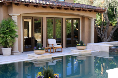 Patio - traditional patio idea in Other