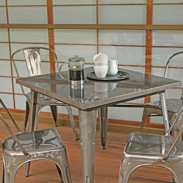 Industrial Dining Table and Chairs