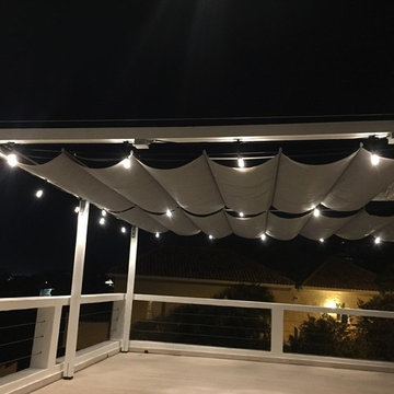 Infinity Canopy provides coverage with 1 row of 5'x16' and 2 rows of 5'x12'