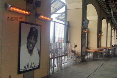 Infratech Patio Heaters at AT&T Park