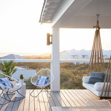 Beach Style Patio by Crowell + Co. Interiors