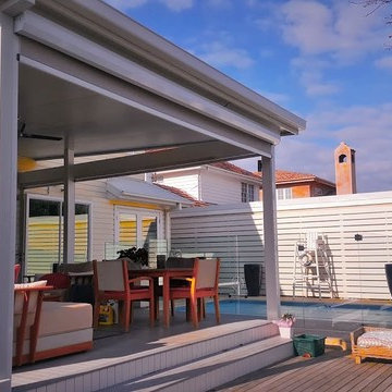 Insulated Verandah with deck, pool and more
