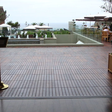 Ipe Wood Deck Tiles, L' Auberge Del Mar Ca