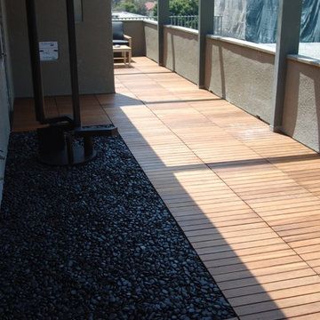 Ipe Wood Decking Tiles