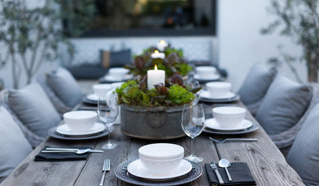 Dressez une superbe table pour recevoir vos hôtes ce week-end