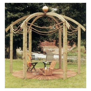 Jac Flower Domed Pergola Traditional