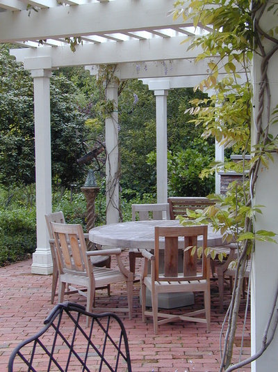 Traditional Patio by Kathleen Burke Design