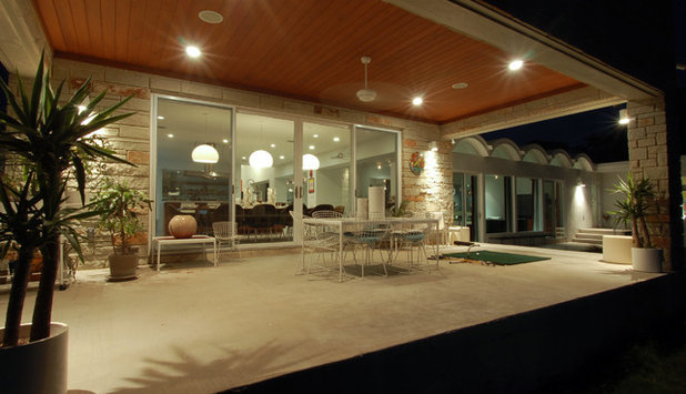 Modern Patio by Cornerstone Architects