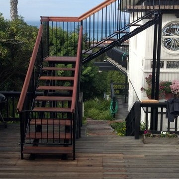 La Jolla Roof Deck Stair