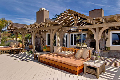 Inspiration for a contemporary patio remodel in San Diego