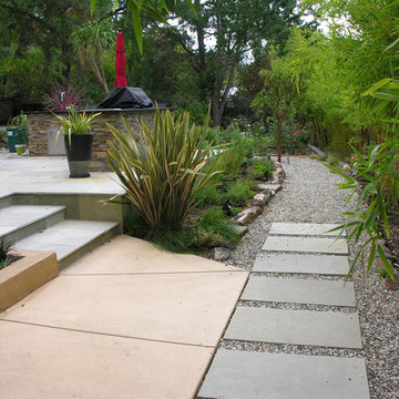 Lafayette Modern Patio & Outdoor Kitchen