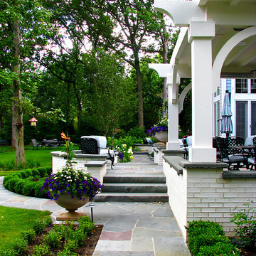 Lake Forest Outdoor Living and Dining Terrace