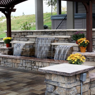 Patio - traditional patio idea in Omaha