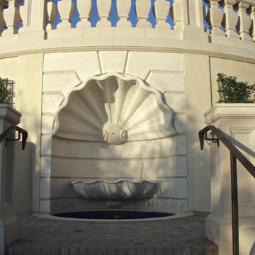 Large Estate Wall Fountain