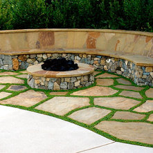 Mediterranean Patio by DeMaria Landtech, Inc.