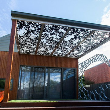 Laser cut metal PERGOLAS