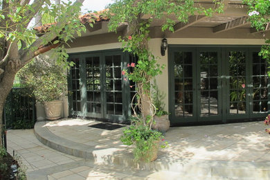 Patio - mediterranean patio idea in Orange County