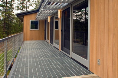 Patio - contemporary patio idea in Seattle