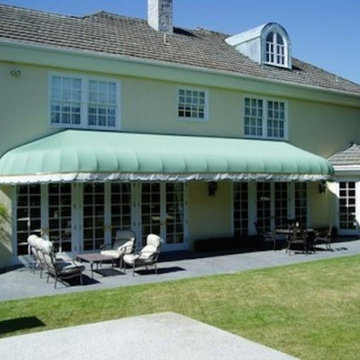 Long Dome Fabric Awning