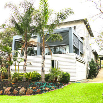 Louver Verandah above garage