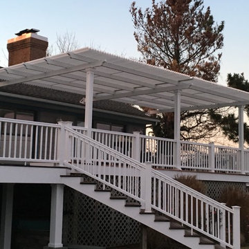Louvered roofs