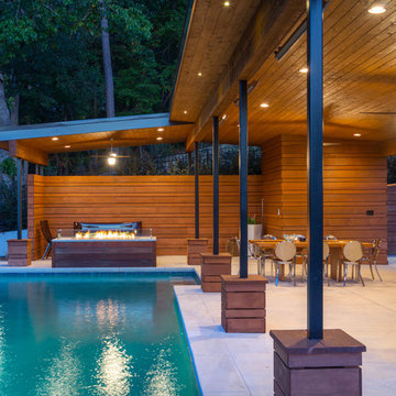 Luxury Pool with Modern Cabana