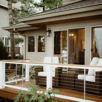 Luxury Technology Meets Northern Charm in Michigan Lake House