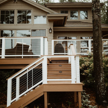 Luxury Technology Meets Northern Charm in Michigan Lake House