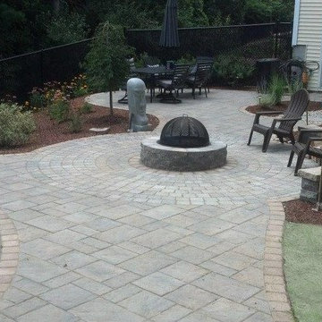 Manchester Pool, Patio, Fire Pit
