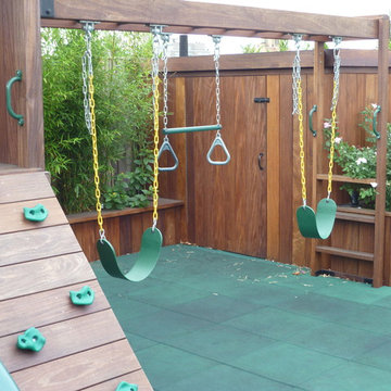 Manhattan Penthouse Rooftop Garden and Custom Playground