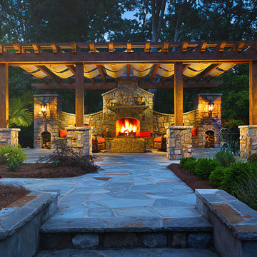 Marietta Outdoor Kitchen & Fireplace