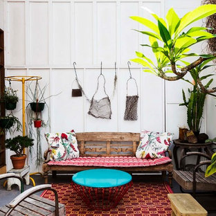 Idées déco pour une terrasse romantique.