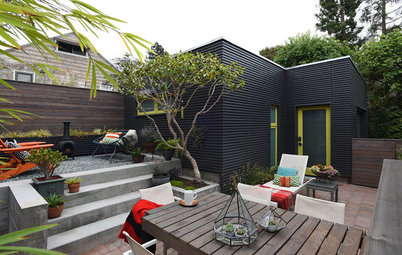 A Hip Backyard Saves on Water and Splurges on Style