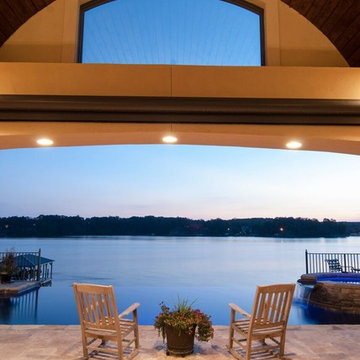 Mediterranean Lake Norman Home