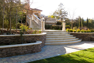 Mediterranean Patio and Sports Play Area