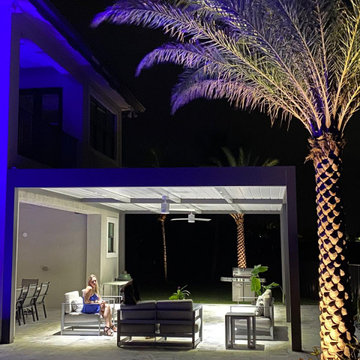 MODERN ALUMINUM PERGOLA