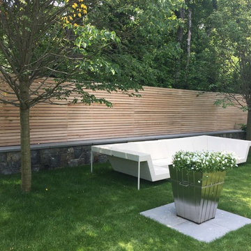 Modern Fence in Greenwich, CT