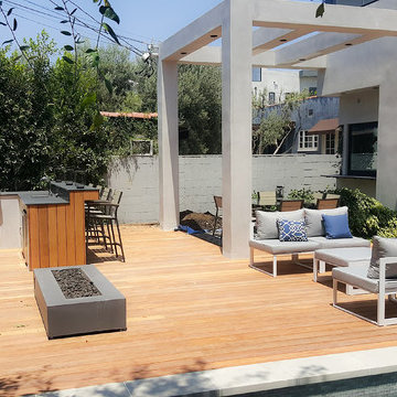 Modern Luxury Villa Remodel | Outdoor Kitchen