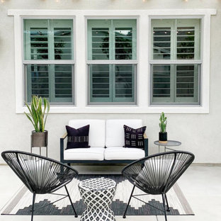 Immagine di un patio o portico scandinavo