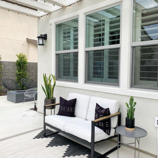 Idee per un patio o portico scandinavo