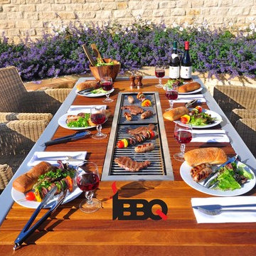 Modern Outdoor Barbecue Table
