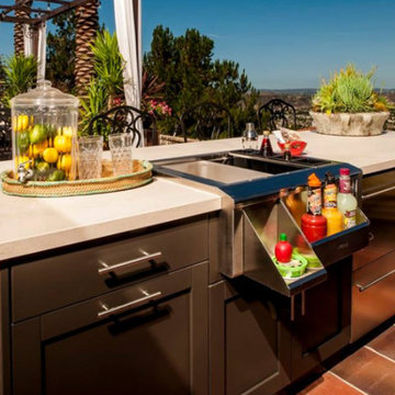 Modern Outdoor Cabinetry
