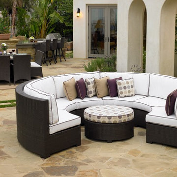 Modular Outdoor Furniture Curved Set