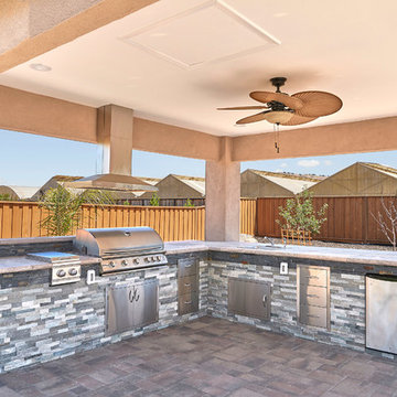 Morgan Hill Paver Patio and Fire Pit