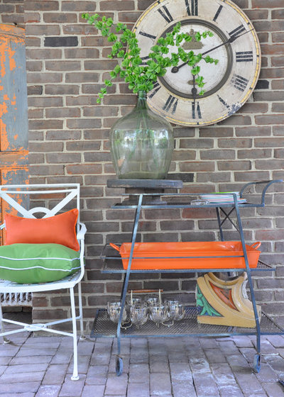 Eclectic Patio by CM Glover