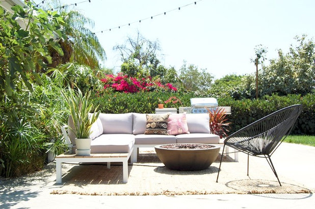 Eclectic Patio by Corynne Pless