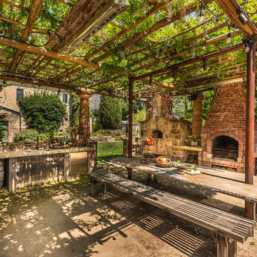 Napa Winery Outdoor Kitchen
