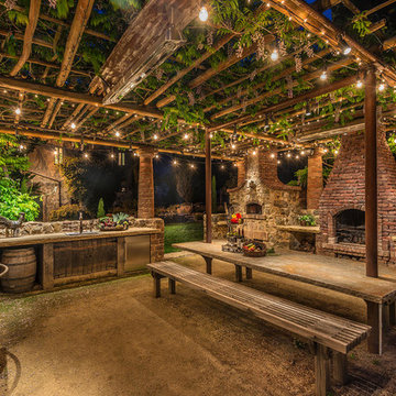 75 Rustic Outdoor Kitchen Ideas You Ll Love April 2022 Houzz 75 Rustic Outdoor Kitchen Ideas You Ll, Rustic Outdoor Kitchen Pics