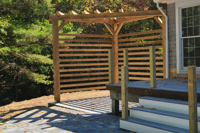 Patio - cottage patio idea in Portland Maine