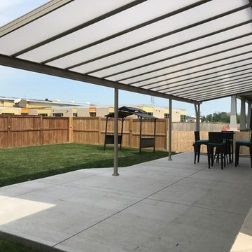 Natural light patio cover
